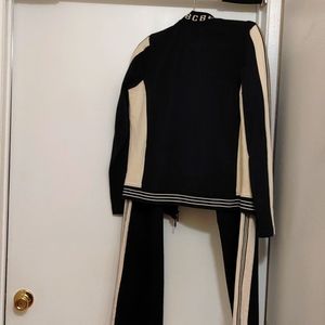 COPY - BCBGMAXAZRIA color block. Sweat suit set in XL